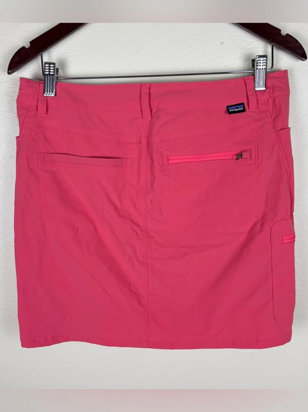 Patagonia Quandary Skirt Womens 6 Pink Hiking Outdoor Stretch Cargo Mini Skirt